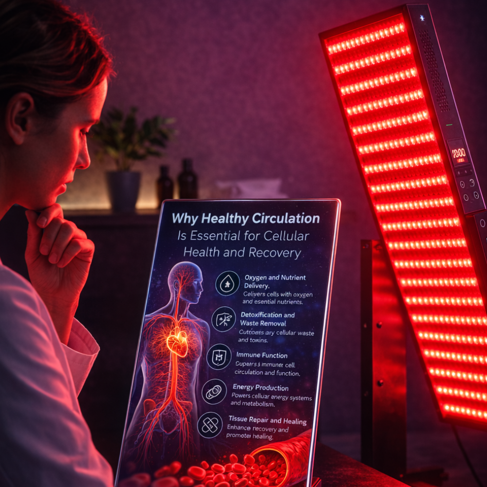 Why Healthy Circulation Is Essential for Cellular Health and Recovery
