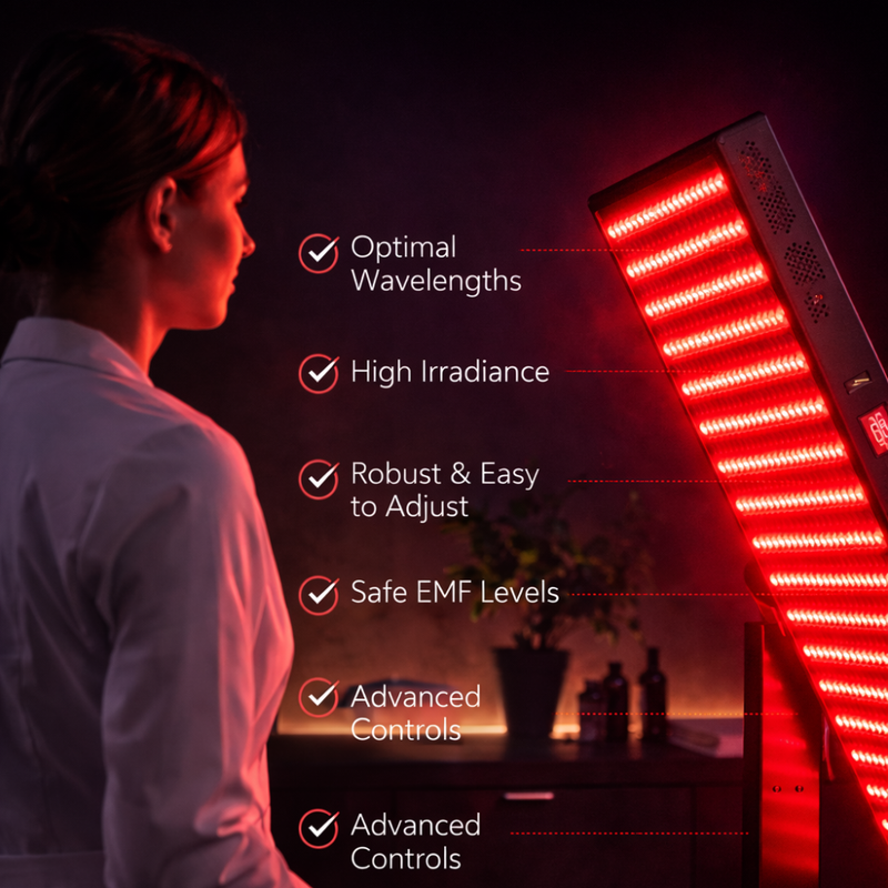Key Characteristics of High-Quality Red Light Therapy Devices