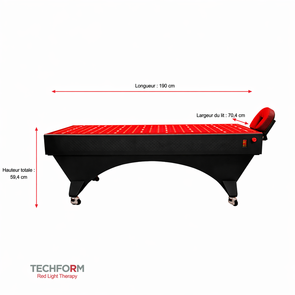 Redlight Therapy BED 2000L - 9 Wavelength