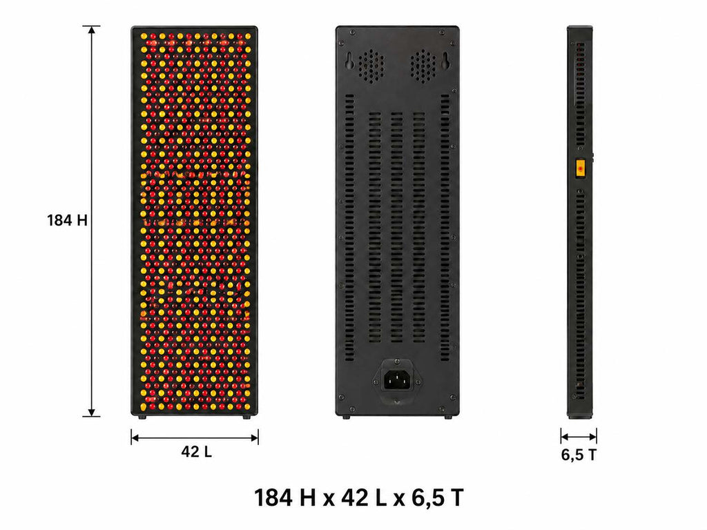 Redlight Therapy PANEL 1200 - 8 Wavelength