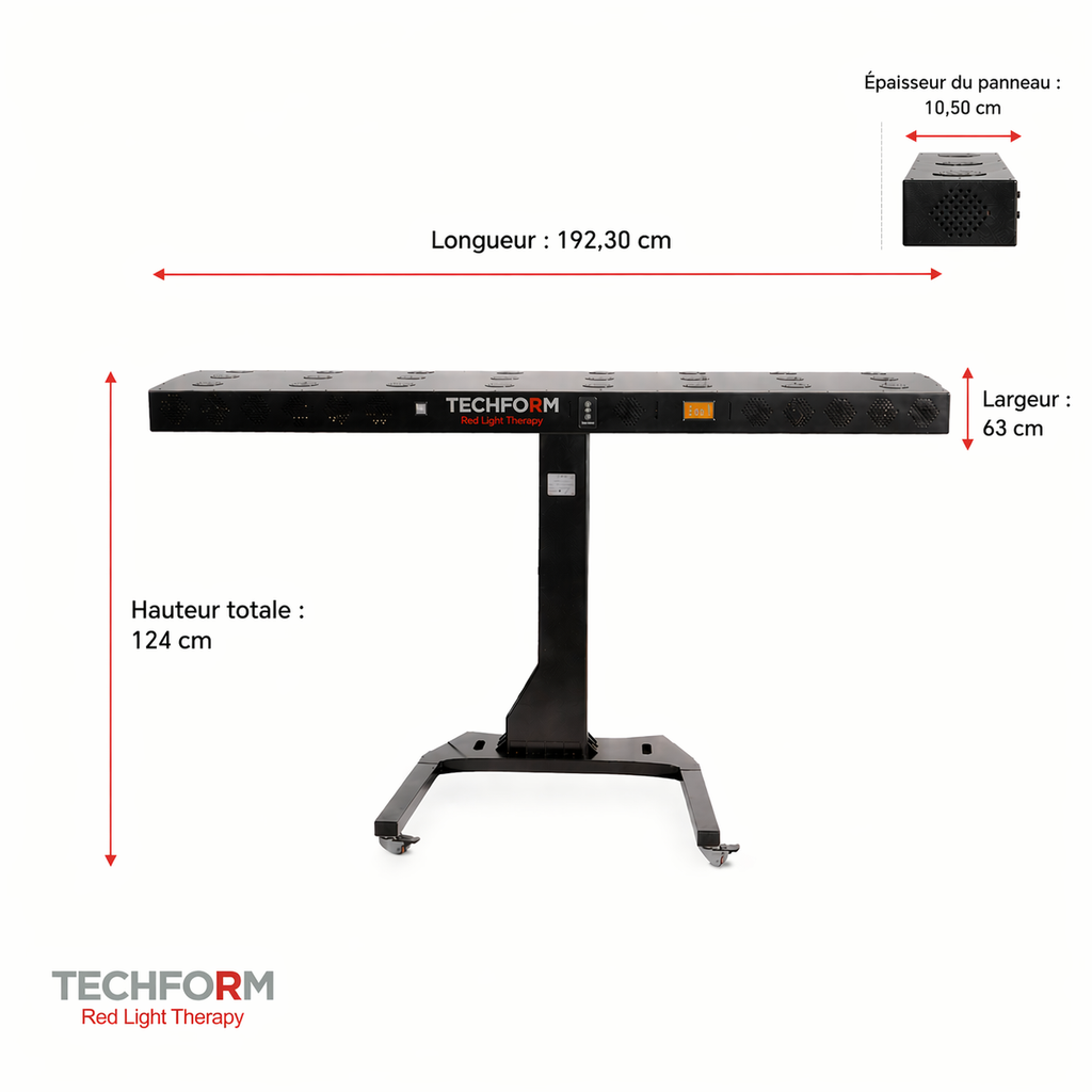 Redlight Therapy PANEL 2000L - 9 Wavelength
